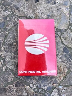 Vintage Bundle TWA and Continental Airlines Card Decks